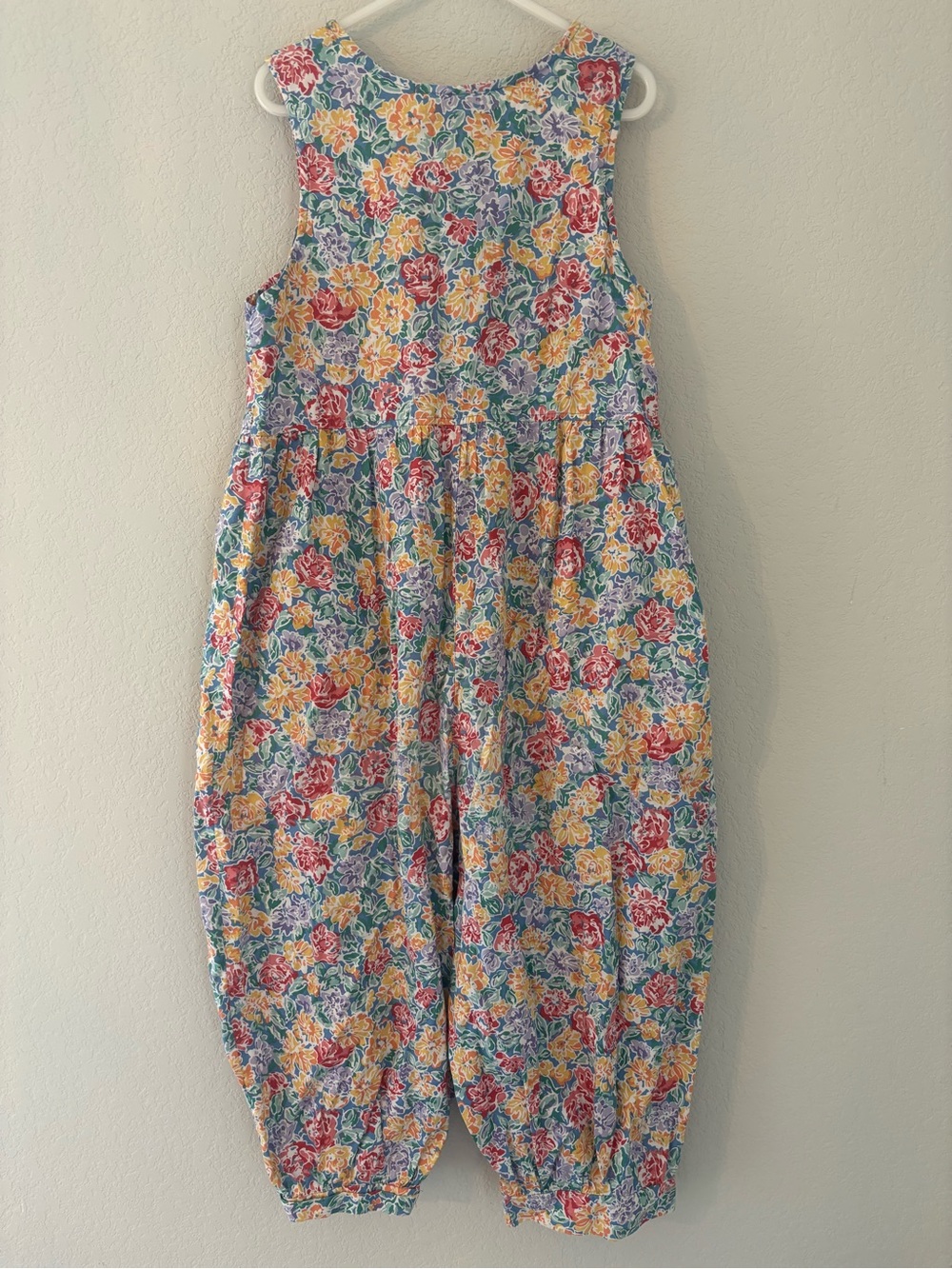 Vintage Laura Ashley Mother and Child Girls Sleeveless Jumper Romper 90's - Picture 2 of 9